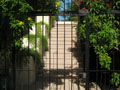 Secure community with gates,
barred windows and doors