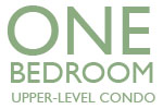 ONE BEDROOM UPPER-LEVEL CONDO