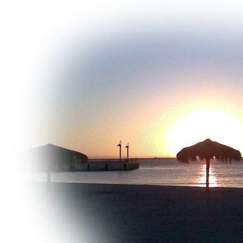 La Paz is known for its beautiful sunsets.